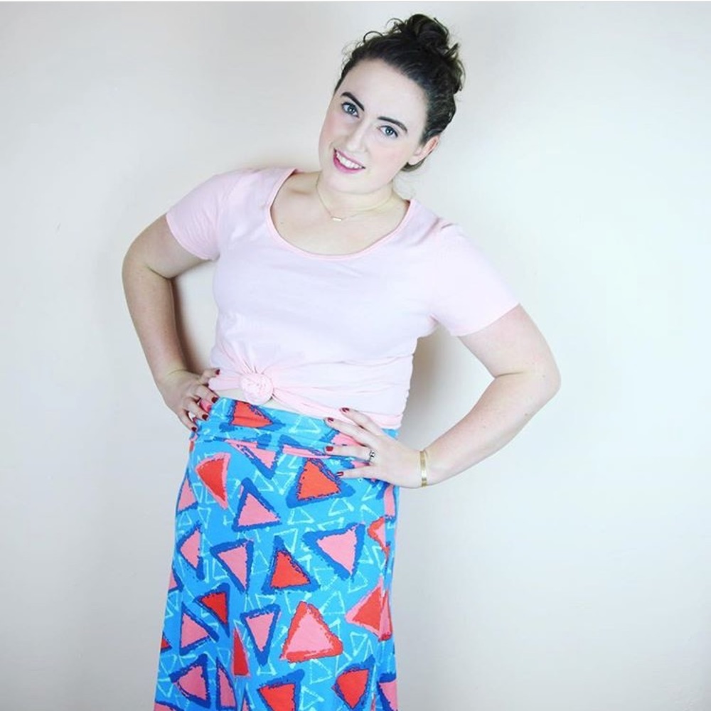 Triangular print maxi - Picture 3 of 3